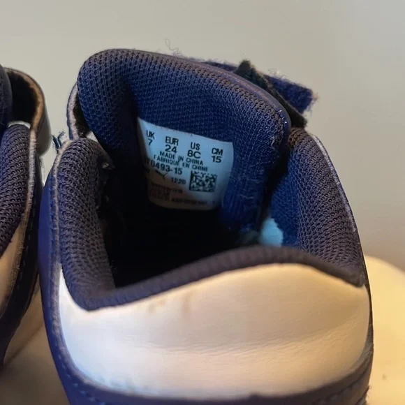 Puma toddler shoes Blue and white size 8c - Picture 6 of 9